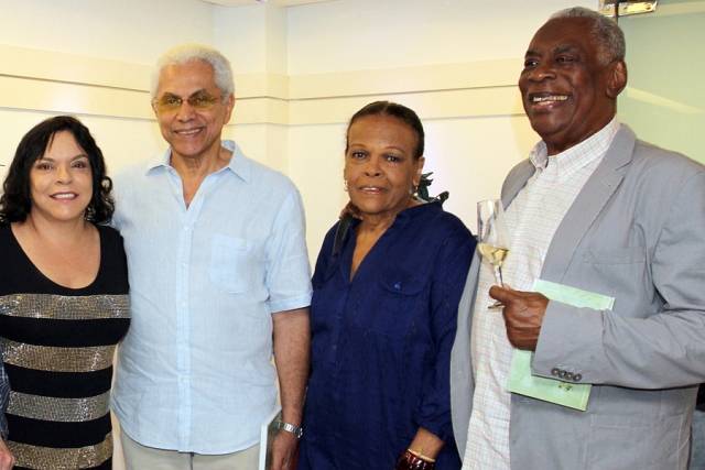 Lila Rabello, Paulinho da Viola, Mary e Haroldo Costa. Foto de Vera Donato. Blog Lu Lacerda.