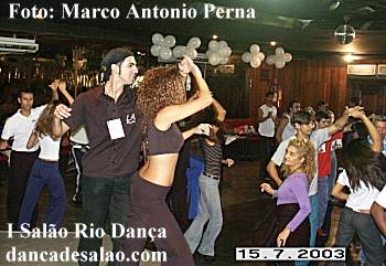 I Salo Rio Dana-aula de salsa com Rogrio Mendona