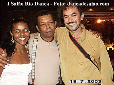 I Salo Rio Dana-mestre Oswaldo, ao centro, com Jaciere e Euclide de Aracaju-SE