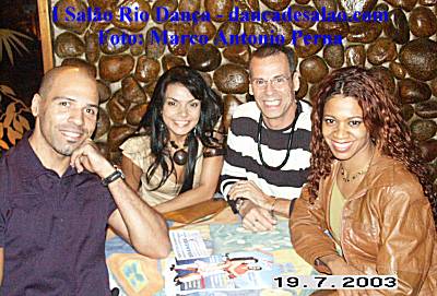 I Salo Rio Dana-Mrcio, Sandra, Carlinhos de Jesus e Sheila Aquino