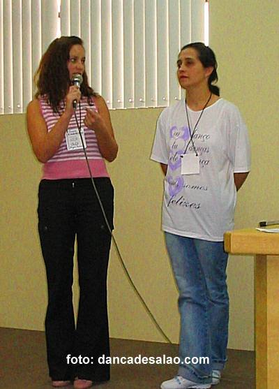 III Salo Rio Dana-Abigail e Gracinha Araujo da pos-graduacao em DS de Curitiba.